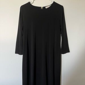 Michael Kors Black Mini Dress with 3/4 Sleeves